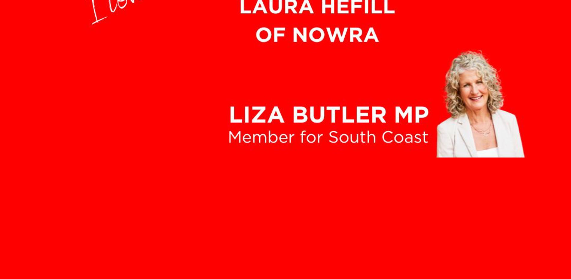 Laura Hefill - Community Recognition Statement Main Image
